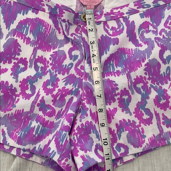Lilly Pulitzer Adie Short In Amethyst Beach Bathers - Picture 9 of 10